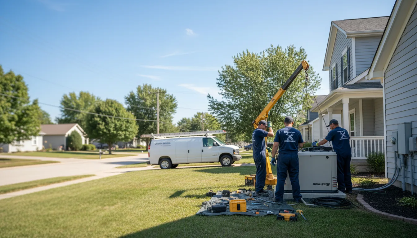 Generator Installation in Burkettsville, OH near me